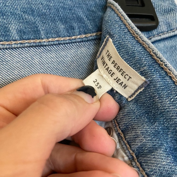 Madewell The Perfect Vintage Jean Size 25 Petite - Picture 8 of 8